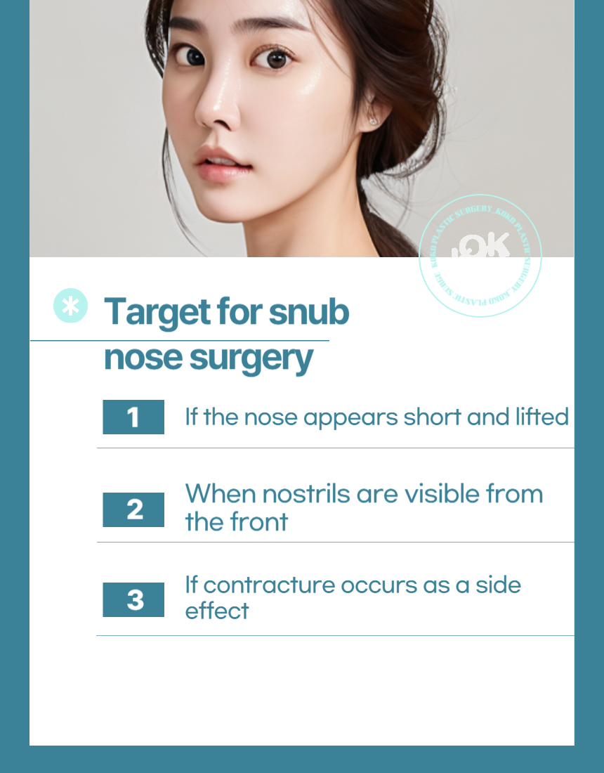 People who would be good to have the surgery | Korea's Top Nose Revision Specialist